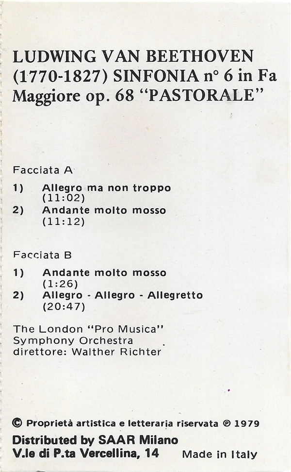 Album herunterladen Ludwig van Beethoven - Sinfonia No 6 Pastorale