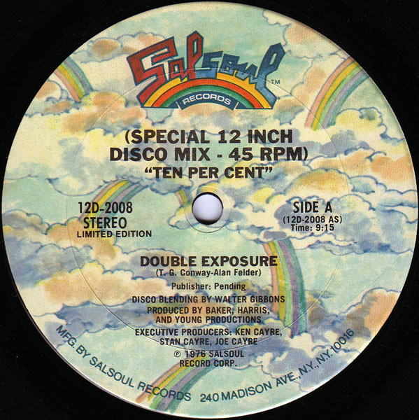 Double Exposure – Ten Per Cent (1976, Vinyl) - Discogs