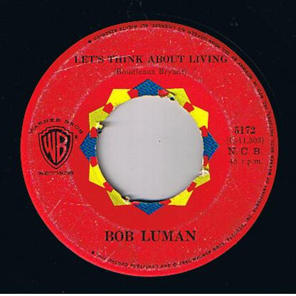 Bob Luman – Let's Think About Living (1960, Rockaway Pressing