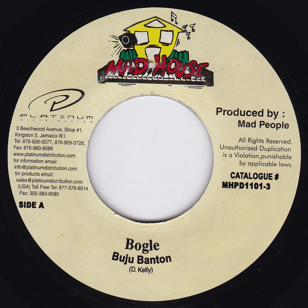 Buju Banton – Bogle (1992, Vinyl) - Discogs