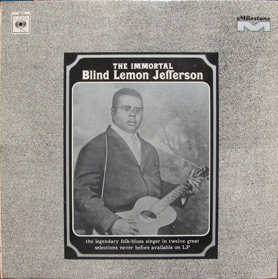 The Immortal Blind Lemon Jefferson (1967, Vinyl) - Discogs