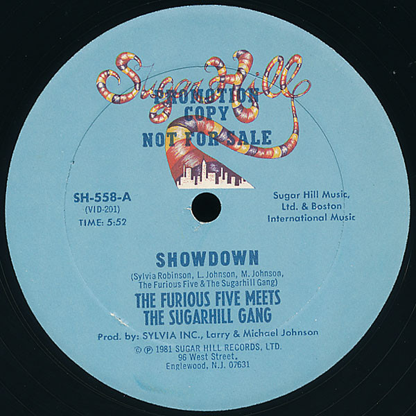 The Furious Five Meets The Sugarhill Gang – Showdown (1981