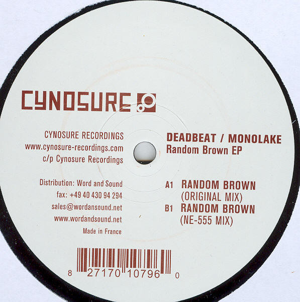 Album herunterladen Download Deadbeat Monolake - Random Brown EP album