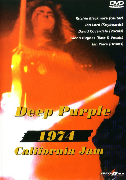 Vagabundo Incorrecto erosión Deep Purple – California Jam 1974 (2000, DVD) - Discogs