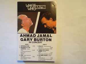 Ahmad Jamal Gary Burton In Concert Cassette Discogs