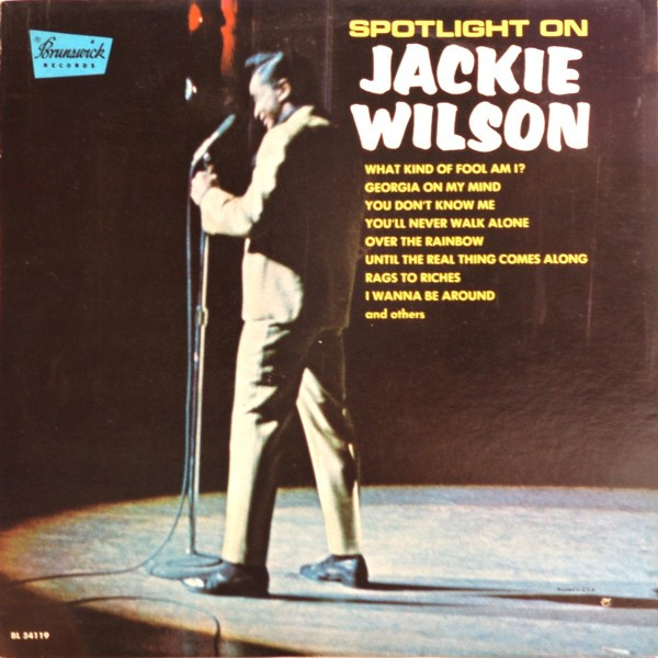 Jackie Wilson – Spotlight On Jackie Wilson (1965, Vinyl) - Discogs