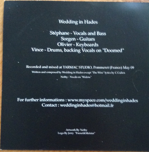 lataa albumi Wedding In Hades - Elements Of Disorder