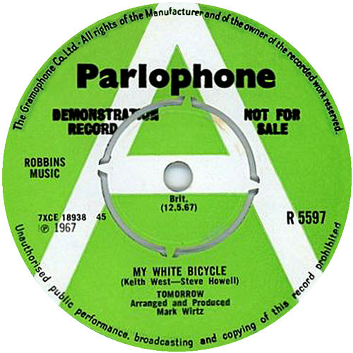 Tomorrow – My White Bicycle (1967, Vinyl) - Discogs