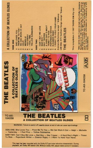 The Beatles – A Collection Of Beatles Oldies (Cassette) - Discogs