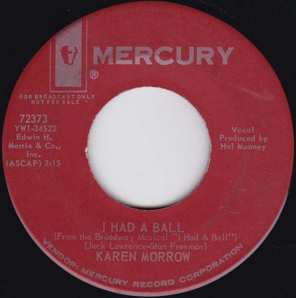 lataa albumi Karen Morrow - I Had A Ball Almost