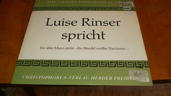 baixar álbum Luise Rinser - Luise Rinser Spricht