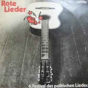 Various - Rote Lieder - 6. Festival Des Politischen Liedes