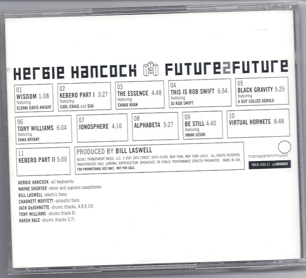 Herbie Hancock - Future 2 Future | Releases | Discogs