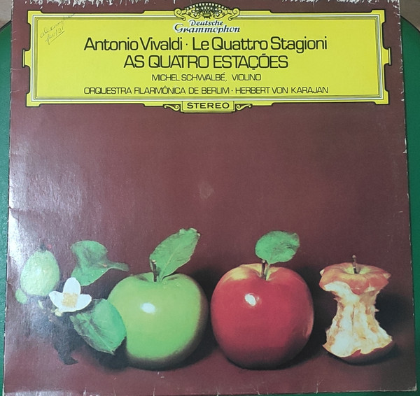 Album herunterladen Antonio Vivaldi Michel Schwalbe Orquesta Filarmonica De Berlin Herbert von Karajan - Las Cuatro Estaciones