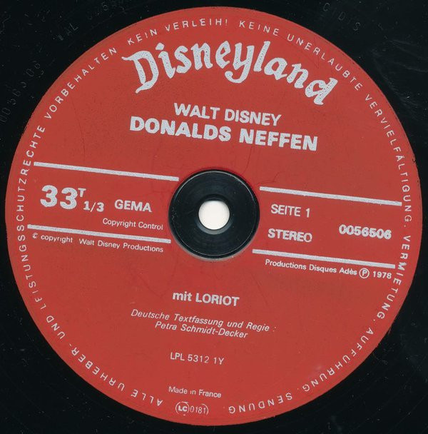 lataa albumi Walt Disney - Donalds Neffen