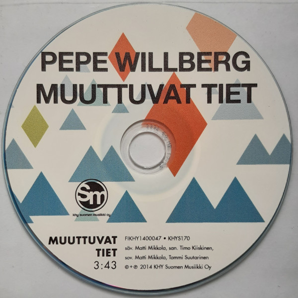 Pepe Willberg – Muuttuvat Tiet (2014, CDr) - Discogs