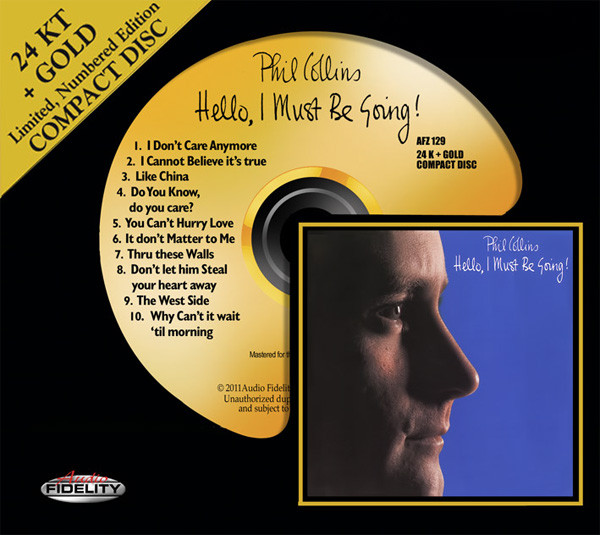 Phil Collins – Hello, I Must Be Going! (2011, 24K + Gold, CD