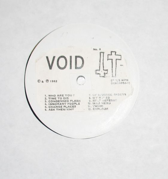 The Faith / Void – The Faith / Void (1982, Vinyl) - Discogs