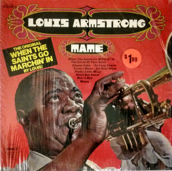 Обложка конверта виниловой пластинки Louis Armstrong - Mame