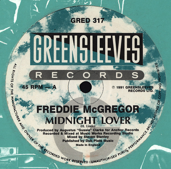 Freddie McGregor – Midnight Lover (1991, Vinyl) - Discogs