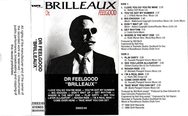 Dr. Feelgood - Brilleaux | Releases | Discogs