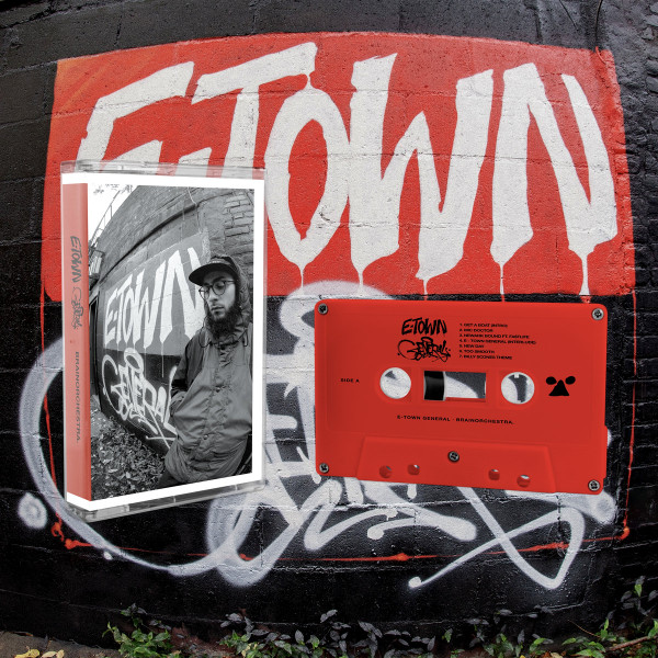 Brainorchestra. – E-Town General (2021, Baby Pink & Milke Clear