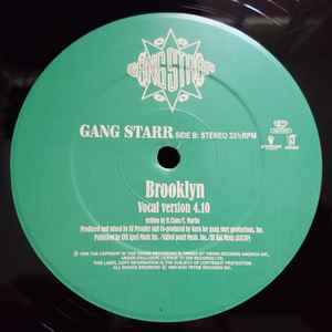 Gang Starr - Dough In Advance / Brooklyn album cover
