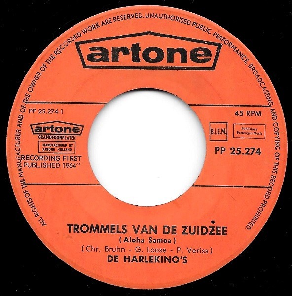 ladda ner album De Harlekino's - Trommels Van De Zuidzee