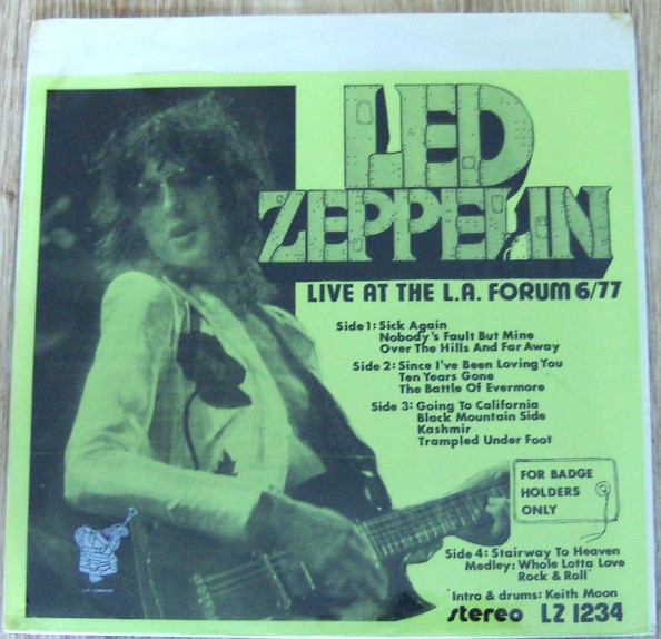 last ned album Led Zeppelin - Live At The LA Forum 677