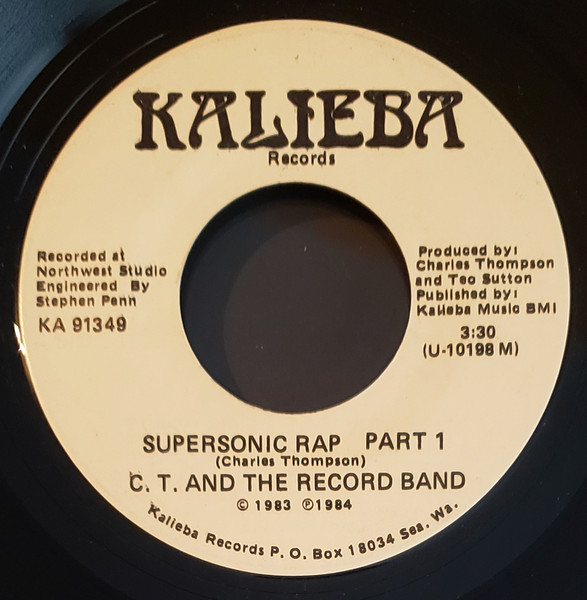 C.T. And The Record Band – Supersonic Rap (1984, Vinyl) - Discogs