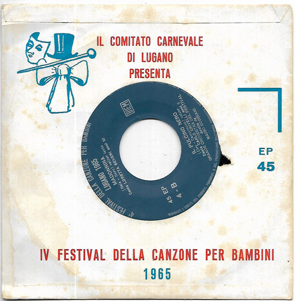 télécharger l'album Various - IV Festival Della Canzone Per Bambini 1965