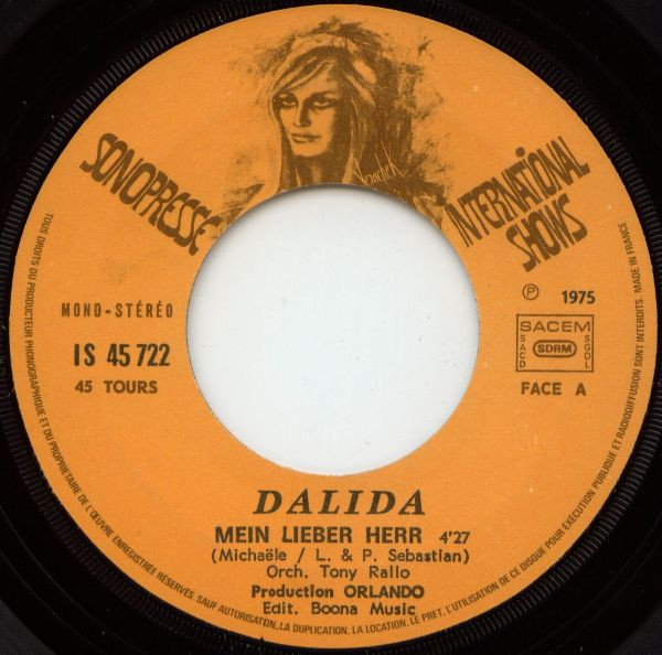 ladda ner album Dalida - Mein Lieber Herr Cest Mieux Comme Ca