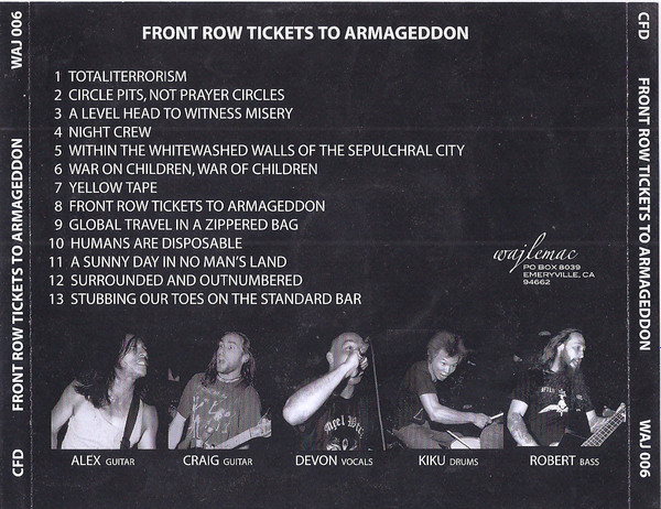 baixar álbum Conquest For Death - Front Row Tickets To Armageddon