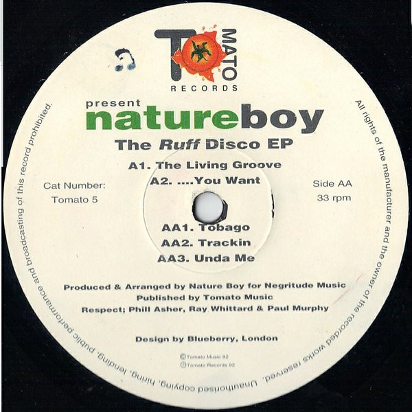 Nature Boy – The Ruff Disco EP (1992, Vinyl) - Discogs