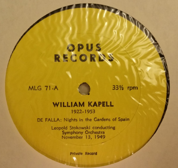 lataa albumi William Kapell - 1922 1953