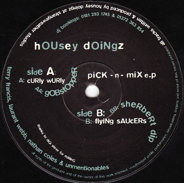 last ned album Housey Doingz - Pick N Mix EP