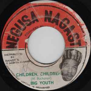 Big Youth - Children, Children / Mr. Buddy album cover