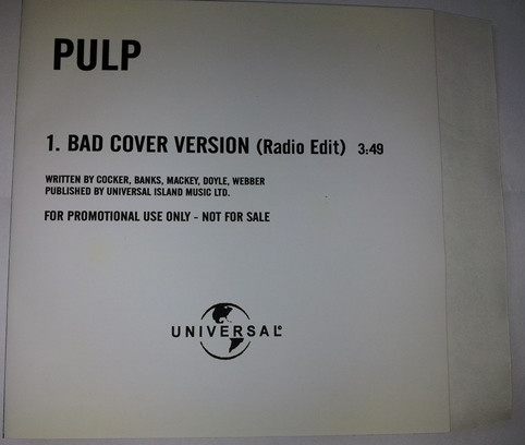 baixar álbum Pulp - Bad Cover Version