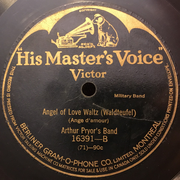 baixar álbum Victor Dance Orchestra Arthur Pryor's Band - Blue Danube Waltz Angel Of Love Waltz