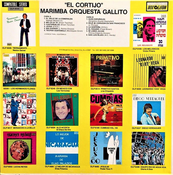 lataa albumi Marimba Orquesta Gallito - El Cortijo