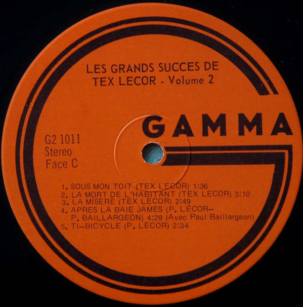 Tex Lecor - Les Grands Succès De Tex Lecor N° 2 | Gamma (G2-1011) - 6