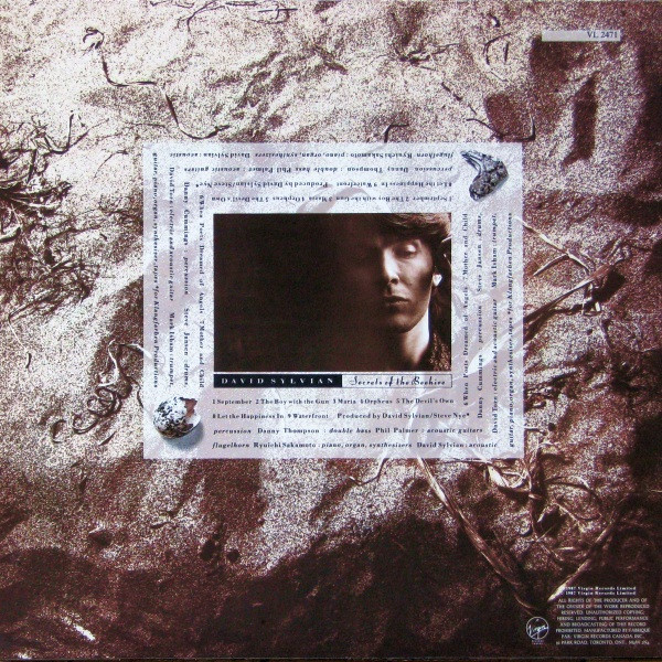 David Sylvian - Secrets Of The Beehive [Vinyl] | Virgin (VL2471) - 2