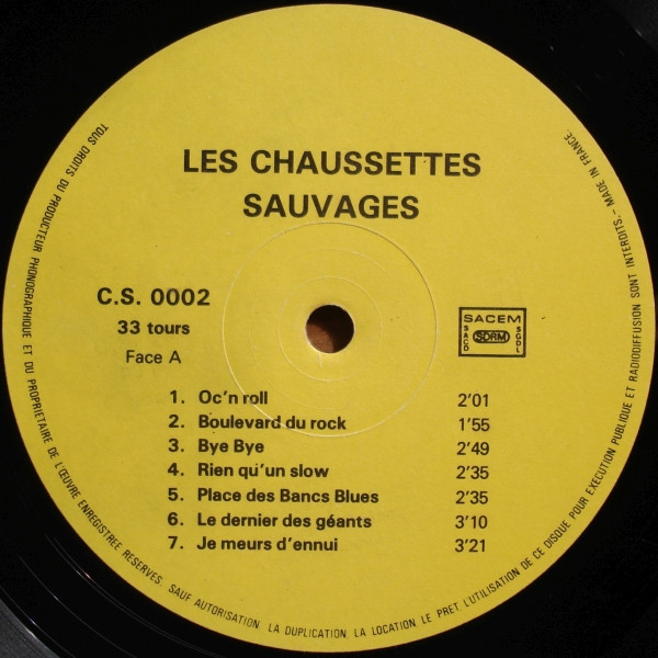descargar álbum Les Chaussettes Sauvages - OcN Roll