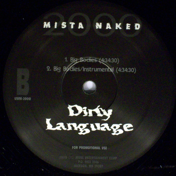télécharger l'album Mista Naked - Dirty Language