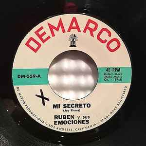 Ruben Y Sus Emociones - Mi Secreto / No Todo Es Dinero album cover