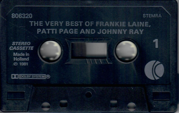 Album herunterladen Frankie Laine, Patti Page And Johnnie Ray - The Very Best Of Frankie Laine Patti Page And Johnny Ray