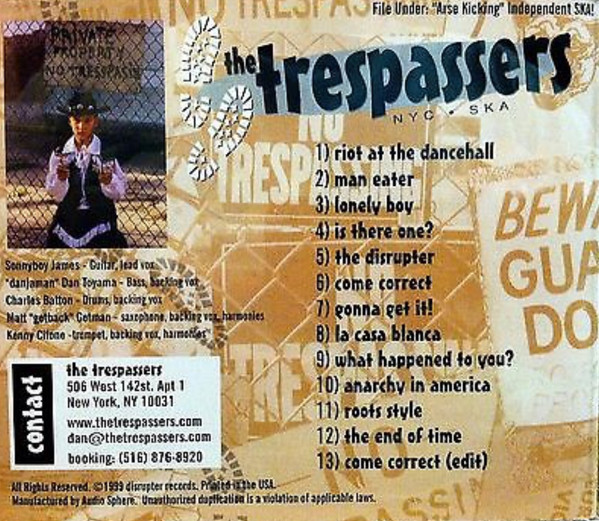 last ned album The Trespassers - The Adventures Of Los Bandoleros