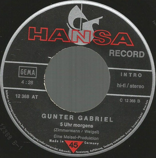 descargar álbum Gunter Gabriel - Freiheit Ist Ein Abenteuer Me And Bobby McGee