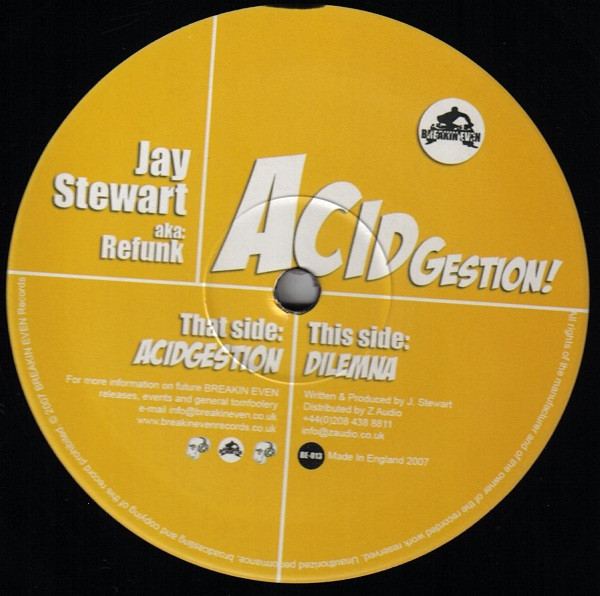 lataa albumi Jay Stewart - Acidgestion