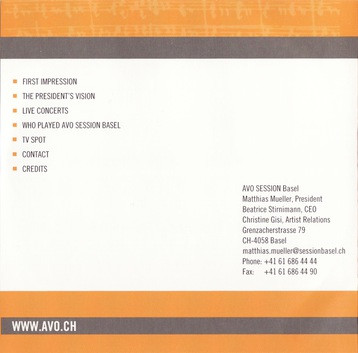 descargar álbum Various - The Magic Of Avo Session Basel Invest A Few Minutes In A Possible Co operation